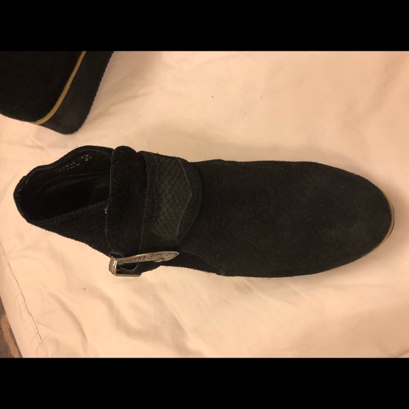 Free people platform suede boots - Picture 5 of 6